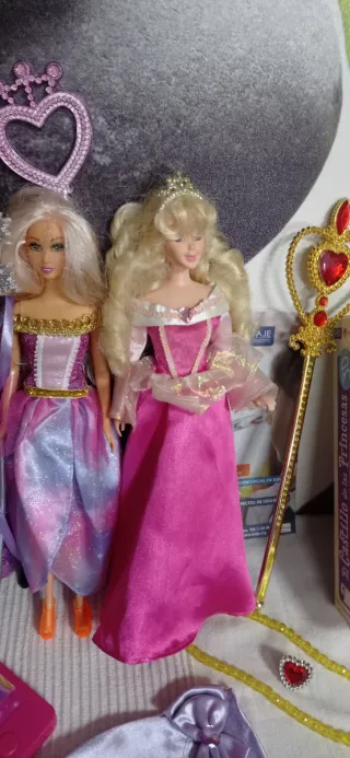 Lote de 3 Muñecas Princesas y Accesorios