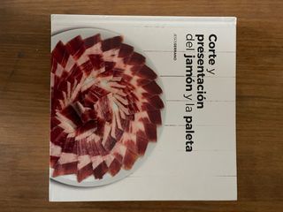 corte y presentacion del jamon y paleta