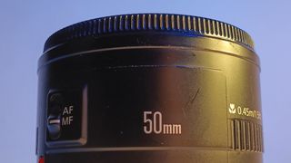 Objetivo 50mm Canon EF + Filtro UV