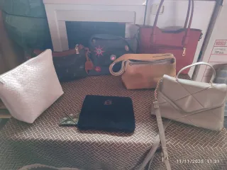 Lote de 6 bolsos variados
