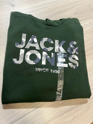 Sudadera Jack&Jones Verde Militar Talla L