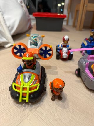 Pack Patrulla Canina Figuras y Vehículos