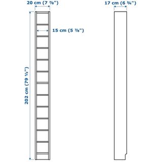 Estantería Ikea Gnedby Blanca