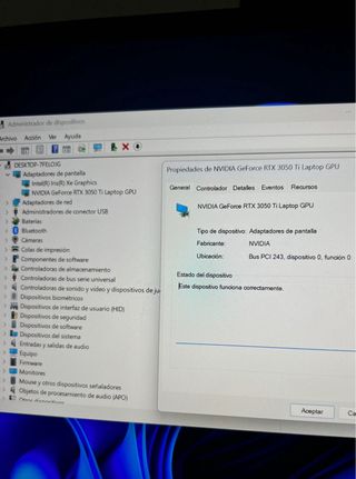 Surface Laptop Studio i7 con RTX 3050 Ti Ram 32GB