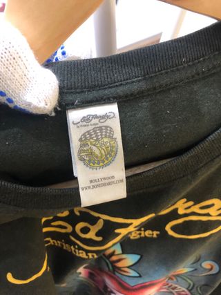 Camiseta Ed Hardy Negra