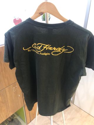 Camiseta Ed Hardy Negra