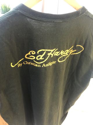 Camiseta Ed Hardy Negra