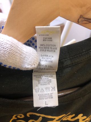 Camiseta Ed Hardy Negra