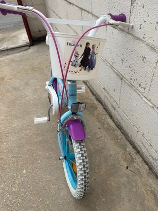 Bicicleta infantil Frozen