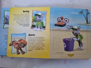 Libro puzle Paw Patrol