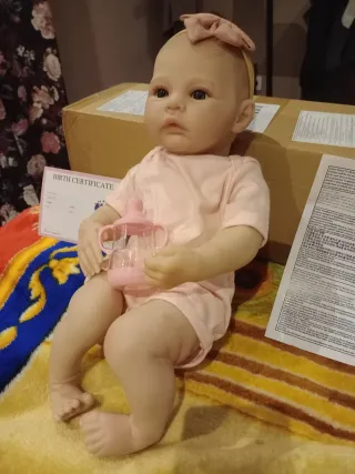 Muñeca Reborn Bebé Realista