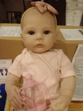 Muñeca Reborn Bebé Realista