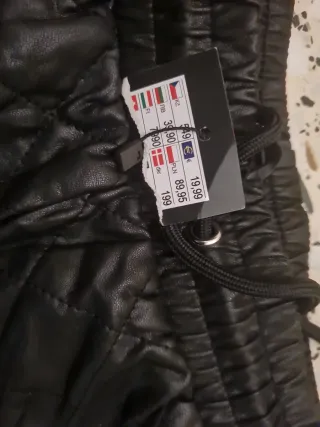 Pantalones cortos acolchados negros