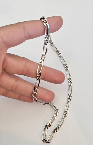 Collar Cadena-Plata 925 Figaro