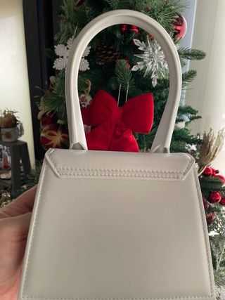 Bolso Jacquemus Blanco 100% Original