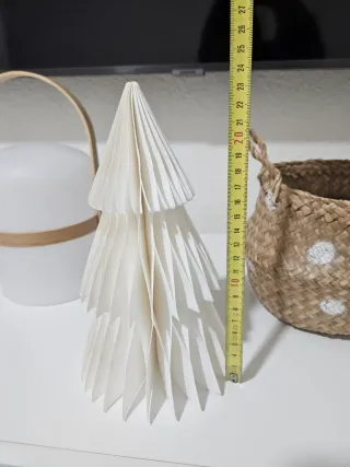 Árbol de papel Maison du Monde blanco
