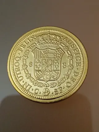 Réplica Moneda Fernando VII 1813