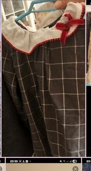 Vestidito 2 años LolaPalacios gris