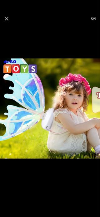 Alas de mariposa LED RockWoo