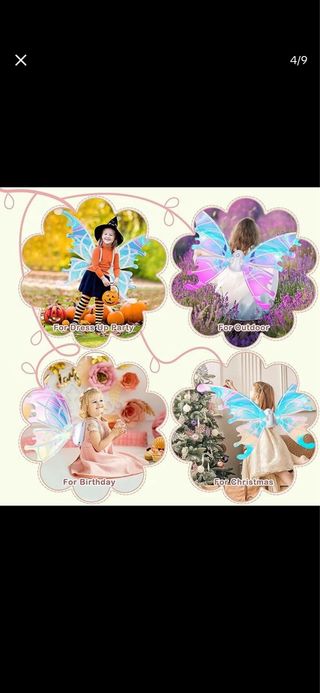 Alas de mariposa LED RockWoo