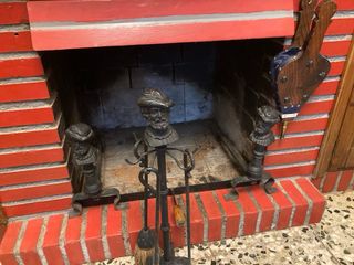 Set Accesorios Chimenea con Busto