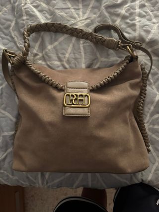Bolso Pedro del Hierro Beige y Dorado