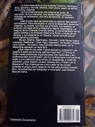 La Masonería y El Poder. Esoterismo.