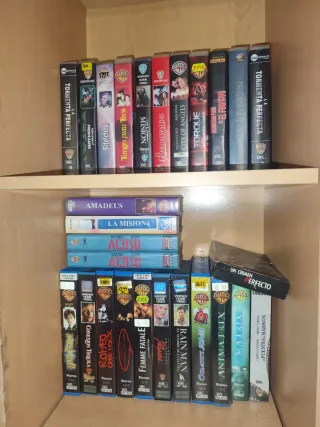 Lote 25 colección películas clásicas VHS
