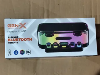 Altavoz bluetooth GEN-X AL-1615 (nuevo en su caja)
