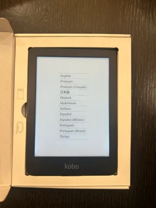 Kobo Clara HD com caixa