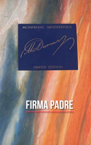 Montblanc Alejandro Dumas-(Firma Hijo)