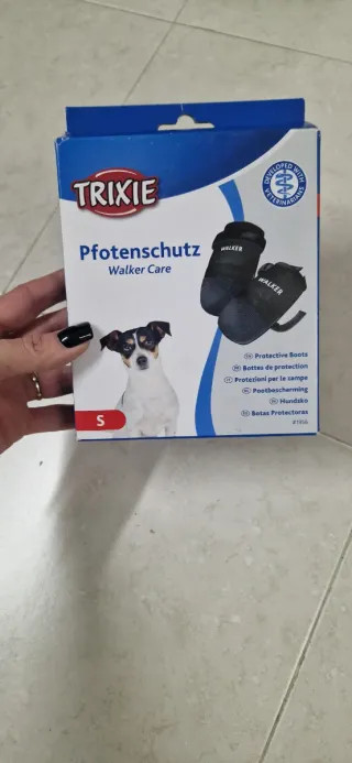 TRIXIE Botas Protectoras para Perro Talla S