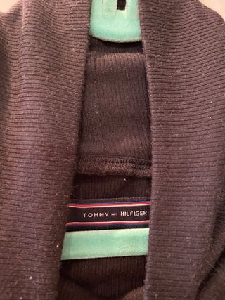 Tommy Hilfiger Jersey Cuello Alto Negro