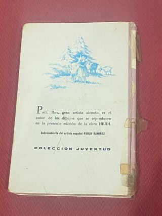 Libro de Heidy de Juana Spyri (1972)