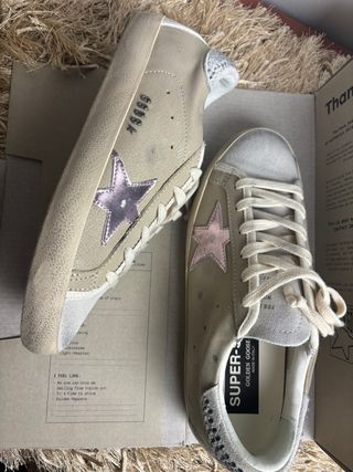 Golden Goose Superstar Beige/Rosa