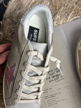 Golden Goose Superstar Beige/Rosa