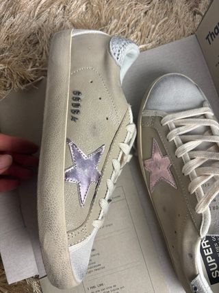 Golden Goose Superstar Beige/Rosa