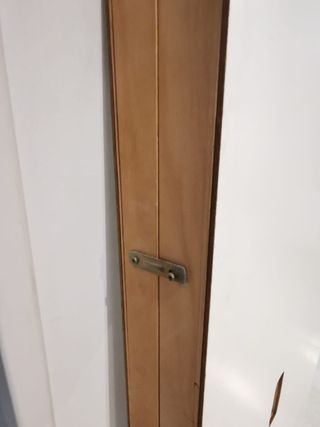 Mesa plegable 2m madera y metal