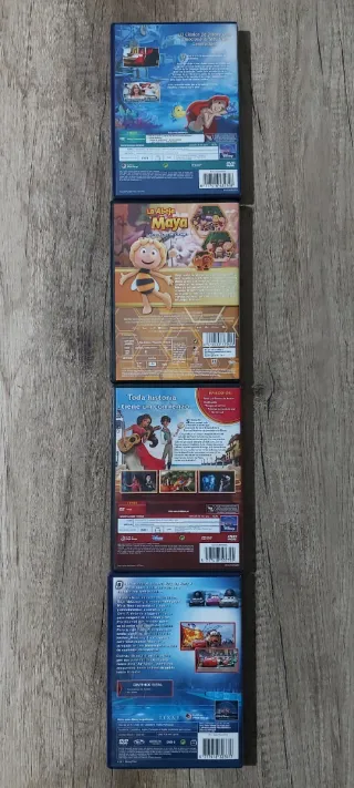 Lote 4 Películas DVD (Español)