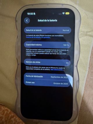 iPhone 15 Pro Blanco/Gris