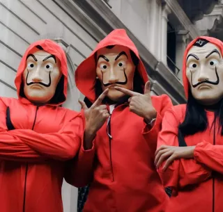 Disfraz Casa de Papel Rojo Talla Única