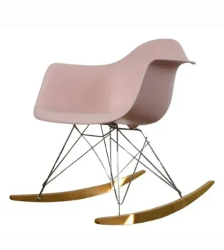 Mecedora rosa