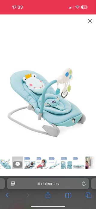 Hamaca Chicco Evolutiva + Accesorios