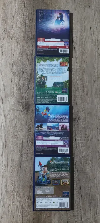 Lote 4 Películas Disney DVD (Español)
