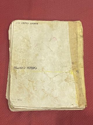 Libro Lectura Mundo Nuevo 3ºEGB (1974)