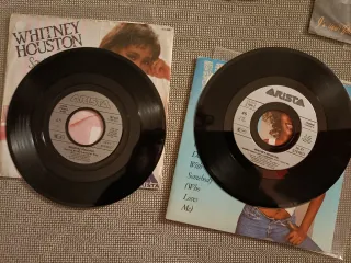 4 Vinilos Whitney Houston 7" 45 rpm
