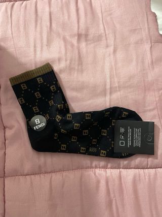 Calzini Fendi monogramma taglia unica