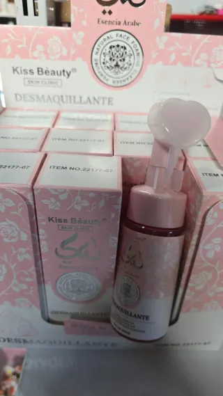 Kiss Beauty Set Cuidado Facial Rosa y Beige