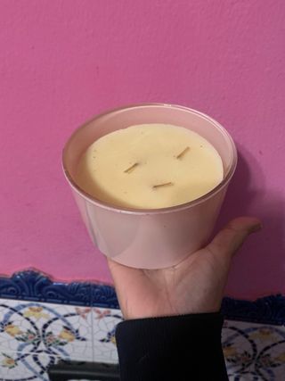 4 Macetas Cerámica y Vela con Tapa