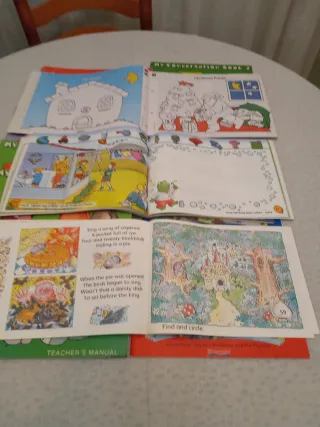 Lote Cuadernos Actividades Inglés Infantil